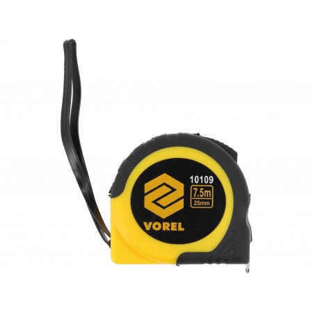 RULETĂ 7,5MX25MM, GALBEN - NEGRU