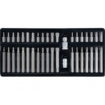 SET BIȚI 40 PIESE (HEX, SPLINE, TORX)