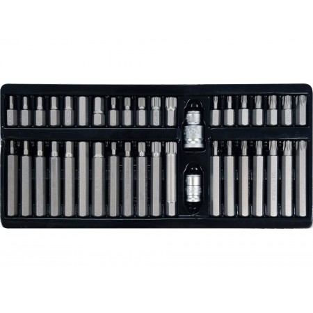 SET BIȚI 40 PIESE (HEX, SPLINE, TORX)