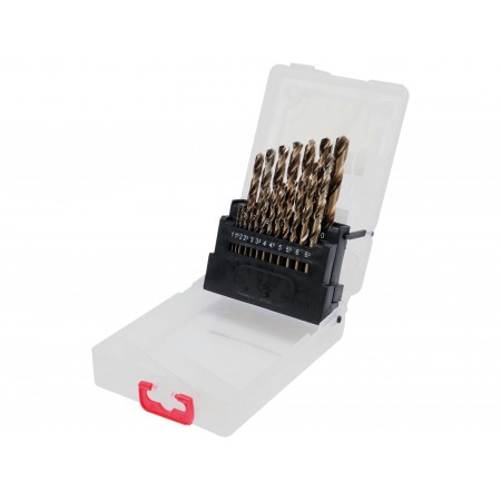 SET BURGHIE METAL 1-10MM, COBALT, 19 BUC