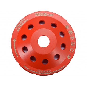 DISC CUPĂ DIAMANTAT, 125MM