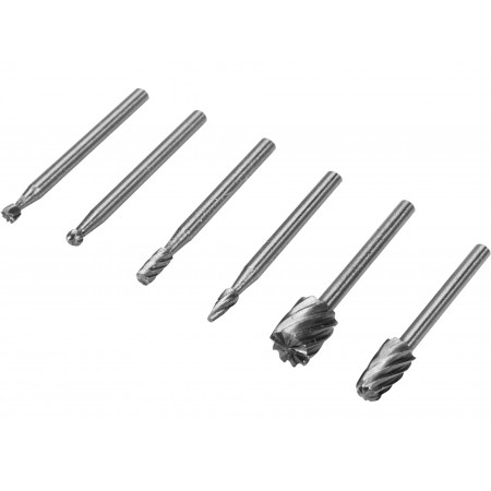 SET 6 FREZE PENTRU ALUMINIU ȘI OȚEL, AX 3.2MM