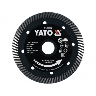 DISC DIAMANTAT, 125X22.2X1.3MM