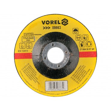 DISC ȘLEFUIT METAL 115X6X22MM