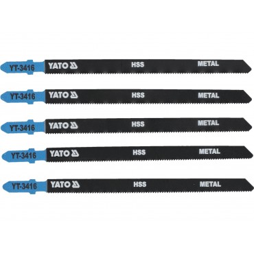 SET LAME PENTRU FIERĂSTRĂU PENDULAR, 5 BUC, 21TPI