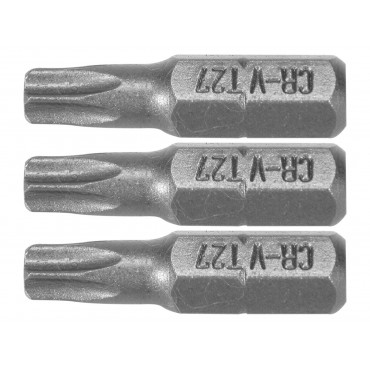 SET 3 BIȚI TORX 1/4'' T25X25MM