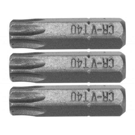 SET 3 BIȚI TORX 1/4'' T40X25MM