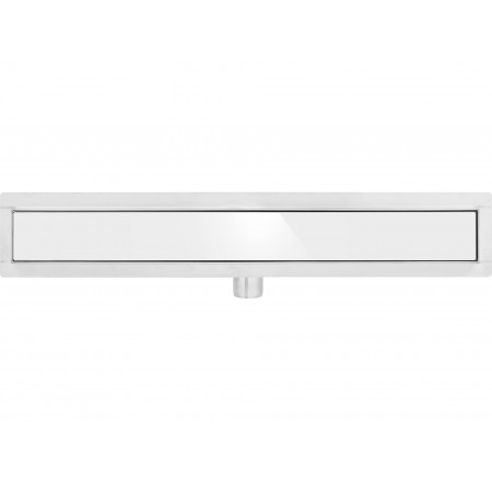 RIGOLĂ DUȘ, STICLĂ ALBĂ 70CM, WET&DRY