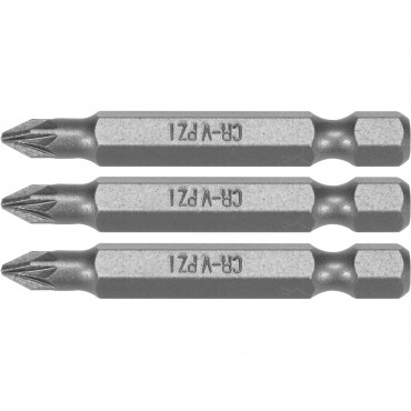 SET 3 BIȚI 1/4'' PZ1X50MM