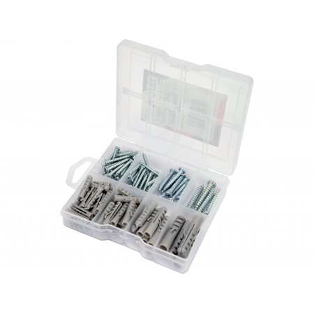 TRUSĂ ȘURUBURI ȘI DIBLURI, 104 BUC