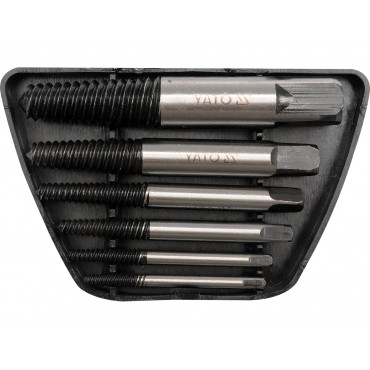 SET EXTRACTOARE ȘURUBURI RUPTE, 6 BUC