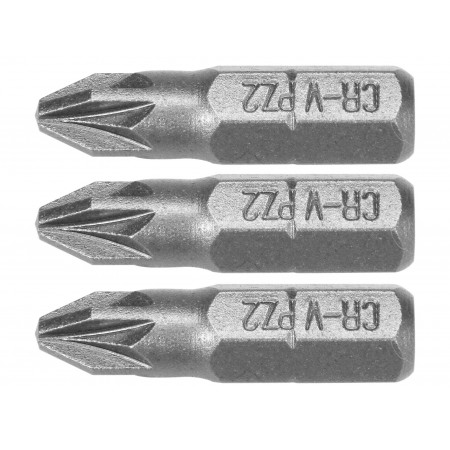 SET 3 BIȚI 1/4'' PZ2X25MM