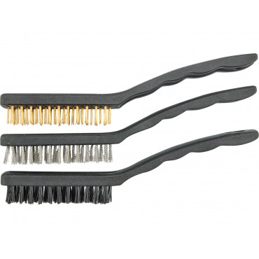 SET PERII PLASTIC-OȚEL-ALAMĂ 3 BUC, 230MM