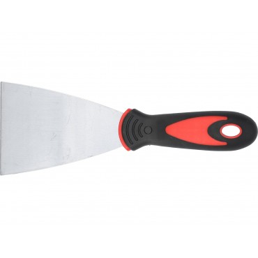 ȘPACLU DIN OȚEL INOXIDABIL, MÂNER BICOLOR, 8CM