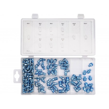 SET CAPETE METALICE PENTRU GRESOARE, 110 BUC