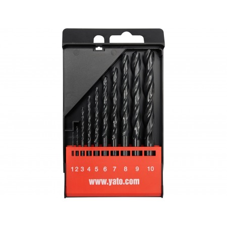 SET BURGHIE METAL HSS, 10 BUC, 1-10MM