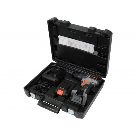 DRILL DRIVER 20V 45NM WITH BATTERY 2AH AND CHARGER