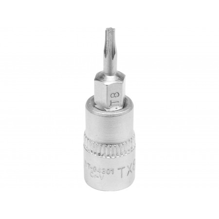 BIT TORX T8, CU ADAPTOR 1/4'', 37MM