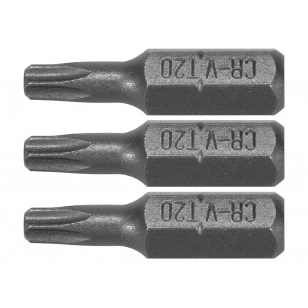 SET 3 BIȚI TORX 1/4'' T20X25MM