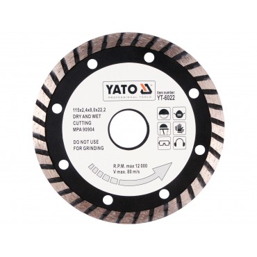 DISC DIAMANTAT TURBO 115MM