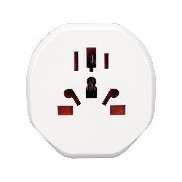 ADAPTOR DE CĂLĂTORIE CU ÎMPĂMÂNTARE, WORLD - EU