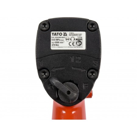 PISTOL PNEUMATIC 1/2'', MINI, 470NM