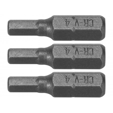 SET 3 BIȚI TORX 1/4'' H4X25MM