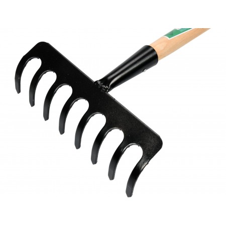 GREBLĂ METAL, 8 DINȚI, CU COADĂ
