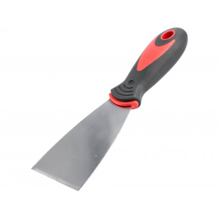 ȘPACLU DIN OȚEL INOXIDABIL, MÂNER BICOLOR, 6CM