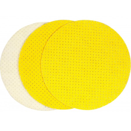 DISC DE ȘLEFUIT PERFORAT 225MM, P150, VELCRO, 3 BUC.