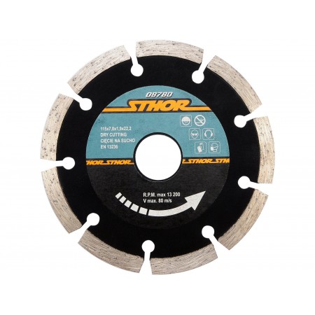 DISC DIAMANTAT SEGMENTAT 115X1.9MM H7
