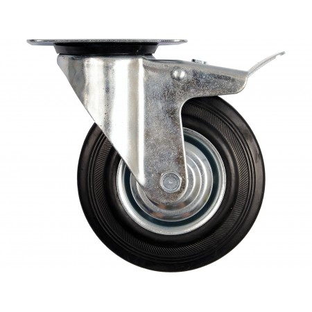 ROATĂ PIVOTANTĂ CU FRÂNĂ 75/25/45MM