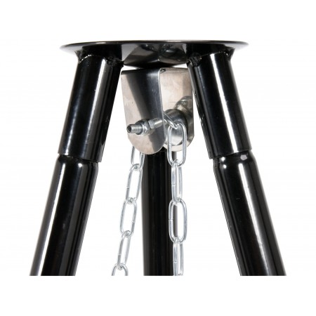 GRĂTAR CU TREPIED ȘI LANȚ, 52CM