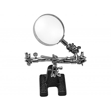 LUPĂ CU SUPORT REGLABIL, DIAMETRU 62MM