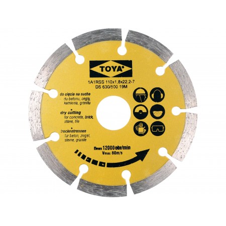 DISC DIAMANTAT CU SEGMENTE 110MM
