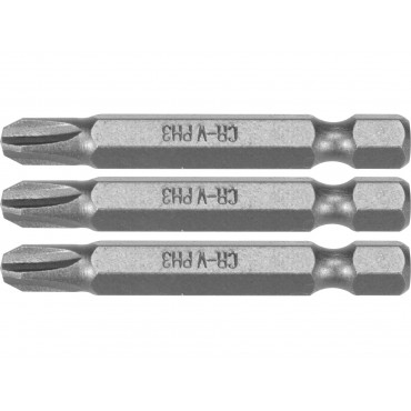 SET 3 BIȚI 1/4'' PH3X50MM