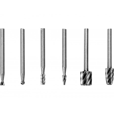 SET 6 FREZE PENTRU ALUMINIU ȘI OȚEL, AX 3.2MM