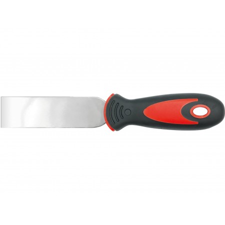 ȘPACLU DIN OȚEL INOXIDABIL, MÂNER BICOLOR, 4CM