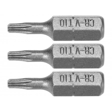 SET 3 BIȚI TORX 1/4'' T10X25MM
