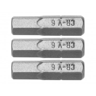 SET 3 BIȚI TORX 1/4'' H6X25MM