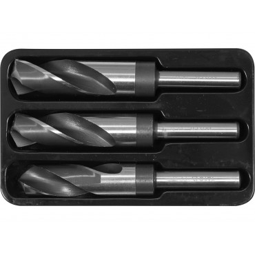 SET BURGHIE PENTRU METAL, 3 BUC, 22-25MM