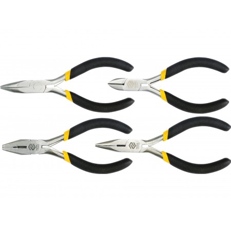 SET 4 CLEȘTI - MECANICĂ FINĂ 125MM