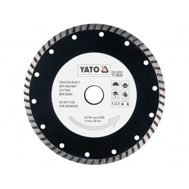 DISC DIAMANTAT TURBO 180MM