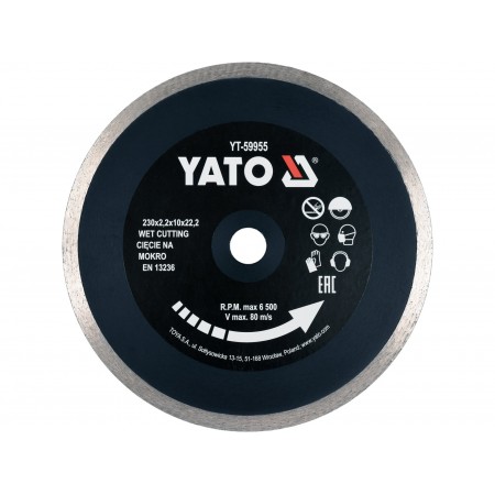 LAMĂ DIAMANTATĂ CONTINUĂ 230MM, CERAMICĂ