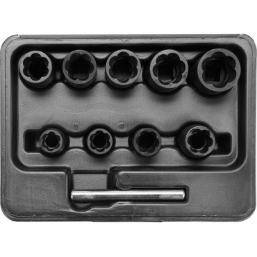 TRUSĂ TUBULARE CR-V 10BUC, 3/8''