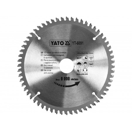 DISC FIERĂSTRĂU CIRCULAR PENTRU ALUMINIU 200X30X60MM