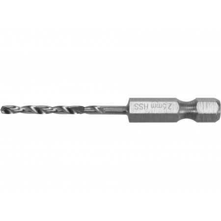 BURGHIU METAL PRINDERE HEXAGONALĂ 2,5MM, HSS6542