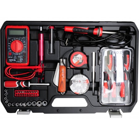 TRUSĂ SCULE ELECTRICIENI, 68 PIESE