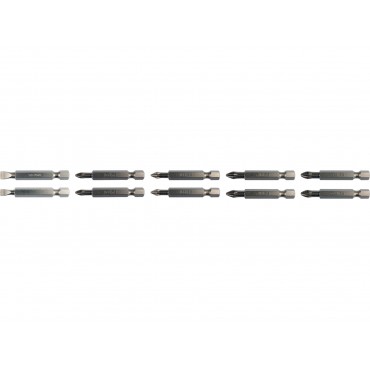 SET 10 BIȚI PH1,2,PZ1,2, 1/4'', 50MM