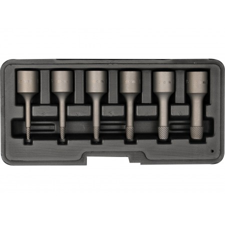 SET EXTRACTOARE ȘURUBURI 6 BUC, 3/8''
